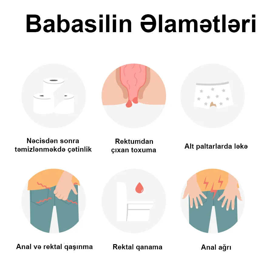 Babasilin (Hemoroidin) Əlamətləri Nələrdir?
